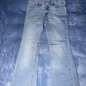 Levi's 514 blue jeans size flared women size m